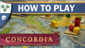Nights Around a Table How to Play Concordia board game video thumbnail