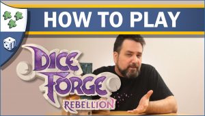 Nights Around a Table How to Play Dice Forge Rebellion board game video thumbnail