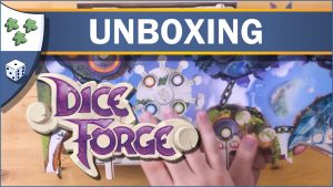 Nights Around a Table Dice Forge unboxing video thumbnail