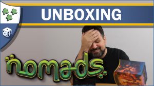 Nights Around a Table Nomads board game unboxing video thumbnail