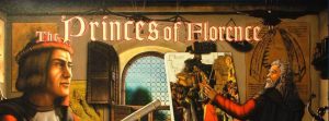 The Princes of Florence board game title cropped Rio Grande Games Nights Around a Table