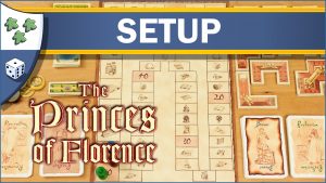 Nights Around a Table How to Set Up The Princes of Florence board game video thumbnail