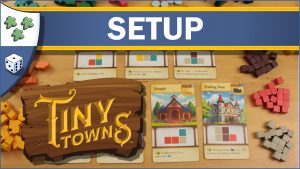 Nights Around a Table How to Set Up Tiny Towns board game video thumbnail