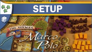 Nights Around a Table How to Set Up The Voyages of Marco Polo board game video thumbnail