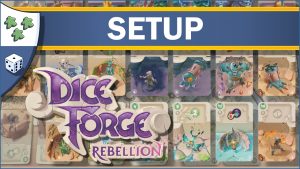 Nights Around a Table Dice Forge: Rebellion board game expansion setup guide video thumbnail