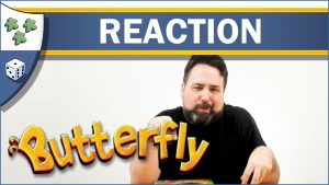 Nights Around a Table Butterfly board game unboxing reaction video thumbnail