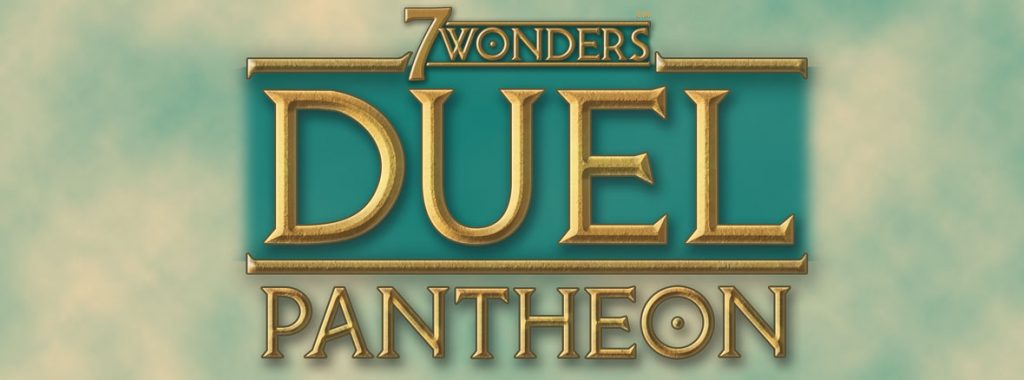 Nights Around a Table 7 Wonders Duel: Pantheon board game expansion title 16:9