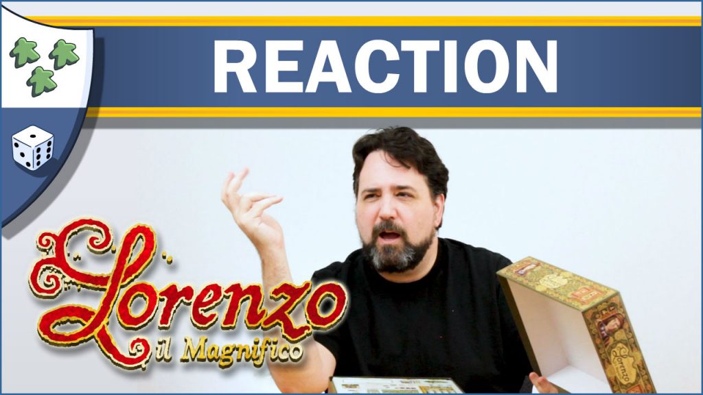 Nights Around a Table Lorenzo il Magnifico unboxing reaction video thumbnail