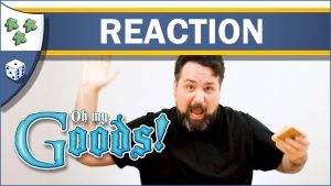 Nights Around a Table Oh My Goods Card Game unboxing reaction video thumbnail