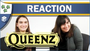 Nights Around a Table Queenz family-friendly beekeeping board game unboxing reaction video thumbnail