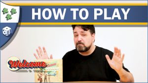 Nights Around a Table - How to Play Welcome To... board game video thumbnail