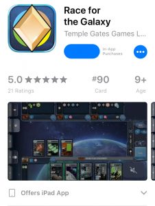 Race for the Galaxy on the Apple App Store - Nights Around a Table
