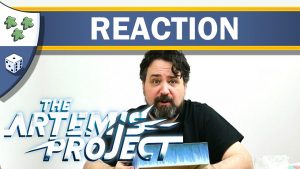 Nights Around a Table - The Artemis Project board game video unboxing reaction thumbnail