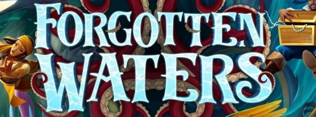 Nights Around a Table - Forgotten Waters board game title cropped