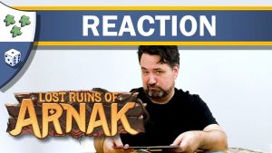 Nights Around a Table - Lost Ruins of Arnak board game video unboxing reaction thumbnail