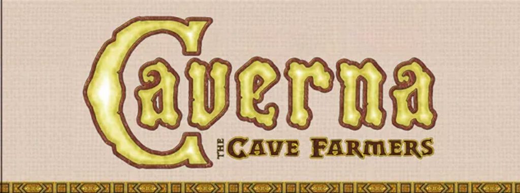 Nights Around a Table - Cavrna: The Cave Farmers board game title image cropped