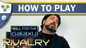 Nights Around a Table How to Play Roll for the Galaxy Rivalryboard game video thumbnail