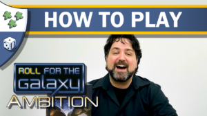 Nights Around a Table - How to Play Roll for the Galaxy: Ambition board game video thumbnail