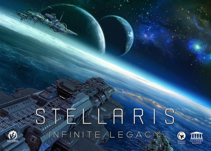 Nights Around a Table: Stellaris: Infinite Legacy board game cover