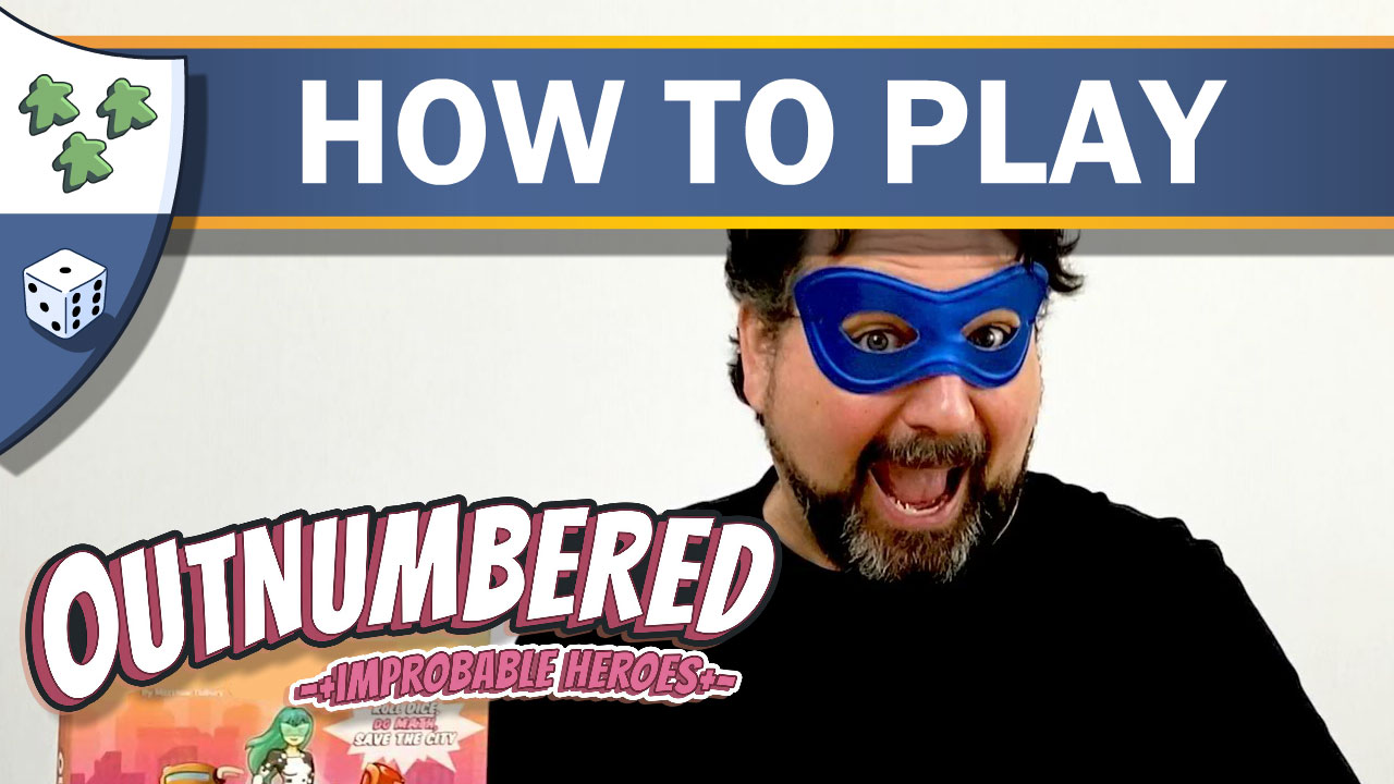 Nights Around a Table - Outnumbered! Improbable Heroes board game how to play video thumbnail