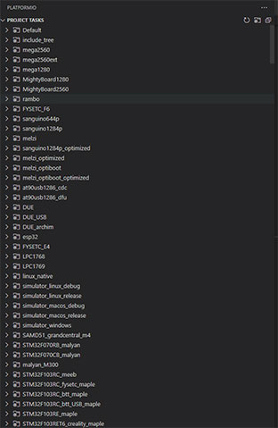 Nights Around a Table - 3d Printer KAD Marlin firmware list