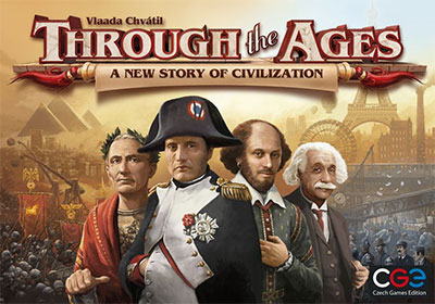 Nights Around a Table - Through the Ages: a New Story of Civilization board game cover