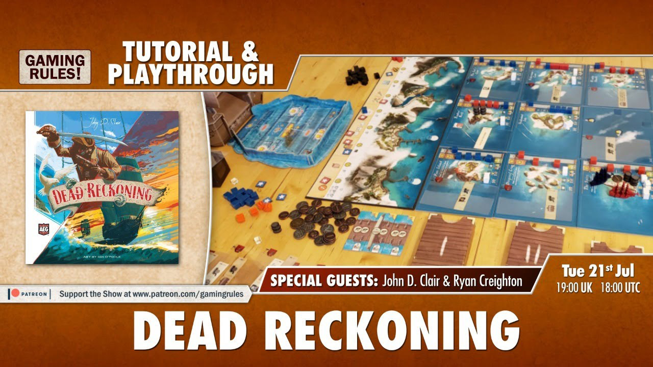 Nights Around a Table - Dead Reckoning live playthrough on Gaming Rules!
