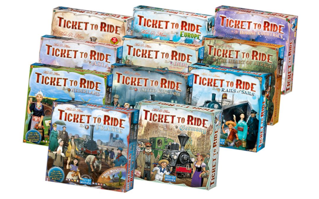 Nights Around a Table - Ticket to Ride Series