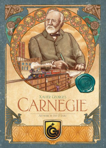 Nights Around a Table - Carnegie board game box cover