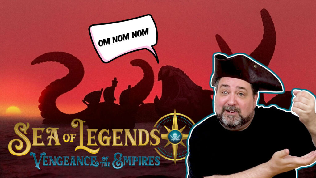 Nights Around a Table - Sea of Legends: Vengeance of the Empires board game expansion unboxing video thumbnail